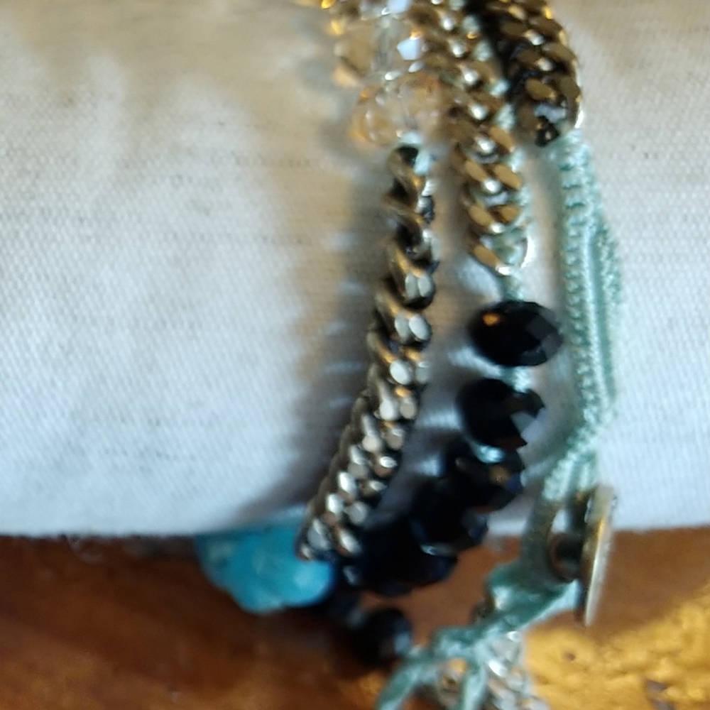 !FINAL ✂ c+i Beaded Wrap Bracelet/Necklace